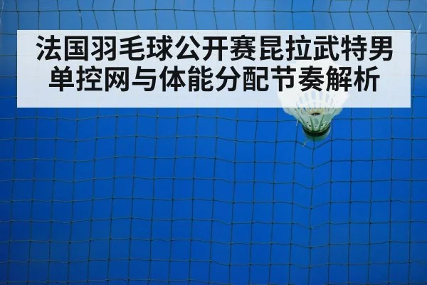badminton net shot closeup